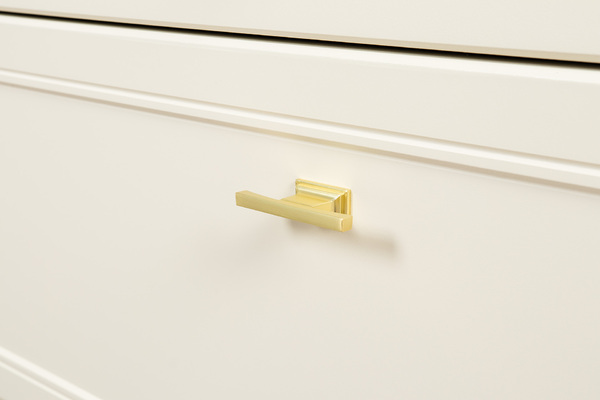 Гостиная Марион композиция 2 слоновая кость С341 PE, слоновая кость 6898 ПВХ, белый PE шагрень (собирается на любую сторону)