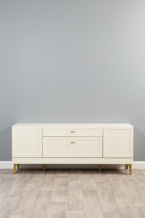 Тумба Марион 16.167 слоновая кость С341 PE, слоновая кость 6898 ПВХ, белый PE шагрень