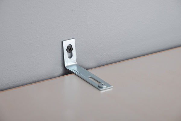 Гостиная Ричфорд композиция 1 без карнизов, кашемир 5981 BS, моно керамика D166-2 ПВХ, белый PE шагрень (собирается на любую сторону)